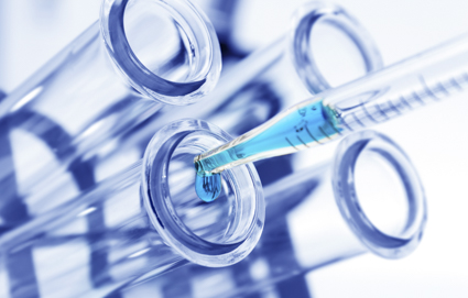 Test tubes closeup,medical glassware